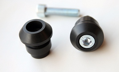 Подкатники цветные Crazy Iron для мотоцикла Honda ∅8 мм