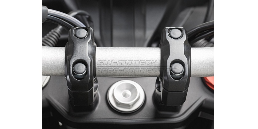 Проставки руля SW-Motech для мотоцикла Honda (∅ 28 мм, высота 30 мм, чёрные)