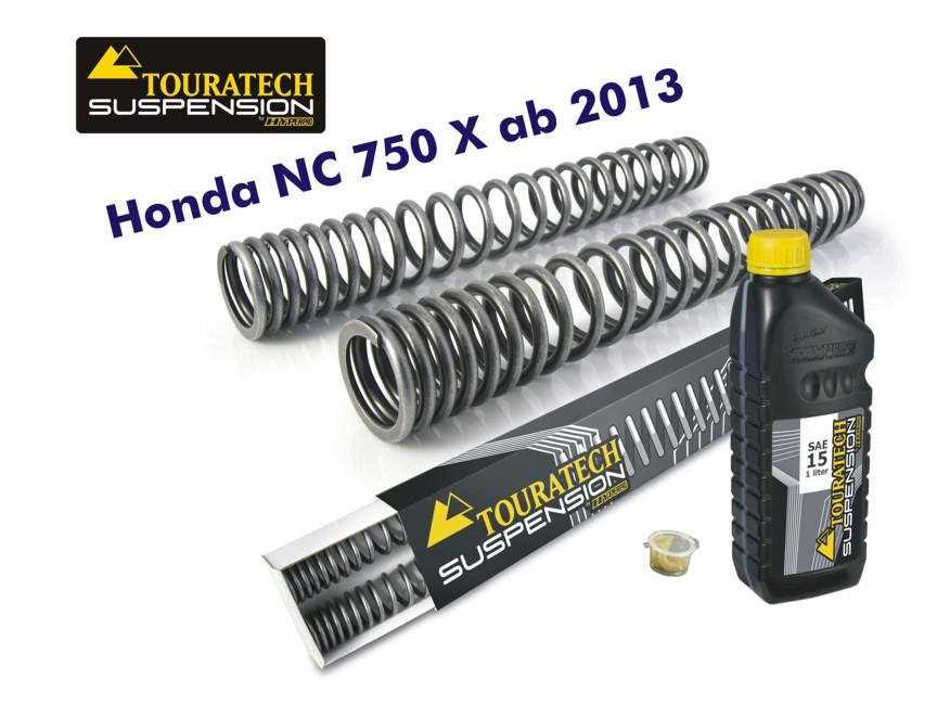Прогрессивные пружины Touratech в вилку (Стандартная высота) для мотоцикла Honda NC750X