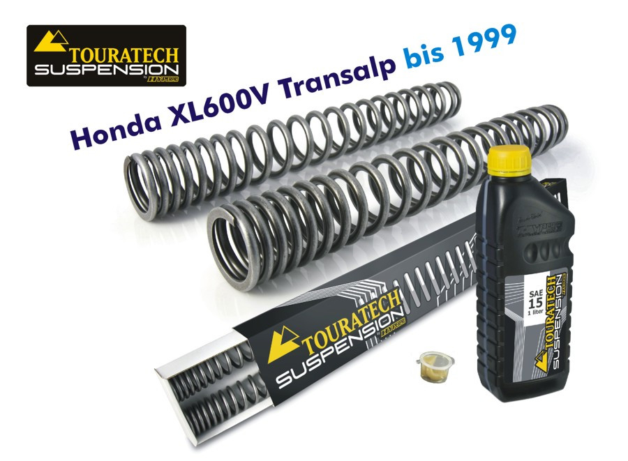 Прогрессивные пружины Touratech в вилку (Стандартная высота) для мотоцикла Honda XL600V Transalp