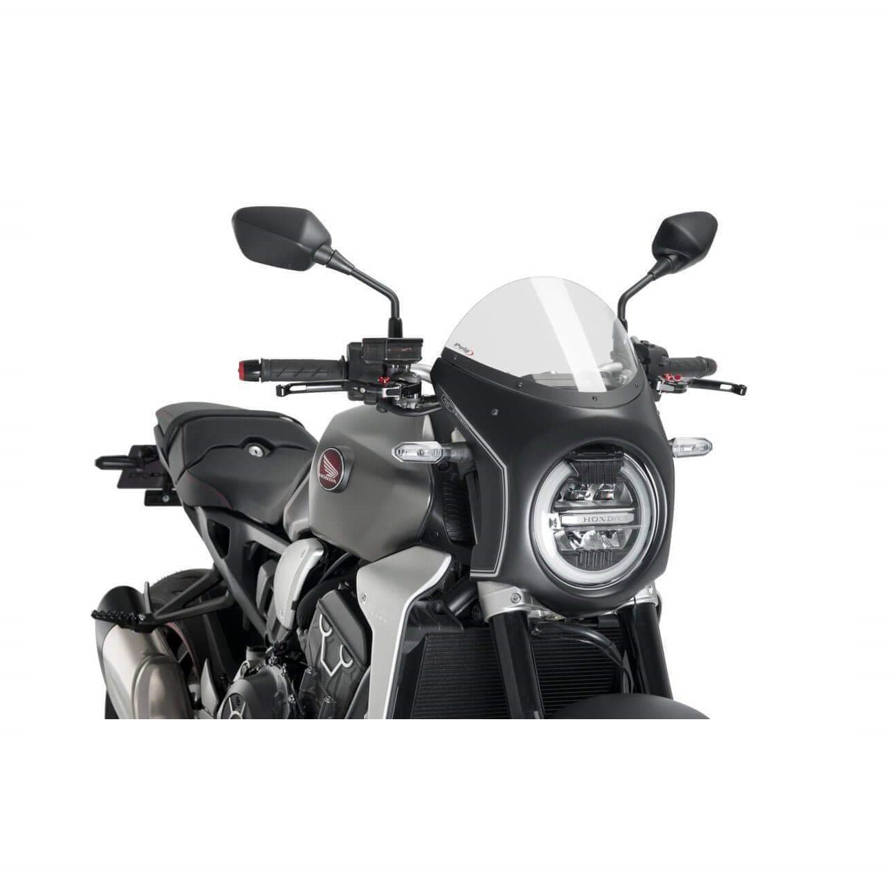Передний обтекатель с ветровым стеклом Puig для Honda CB650R 2019- / CB1000R 2018-
