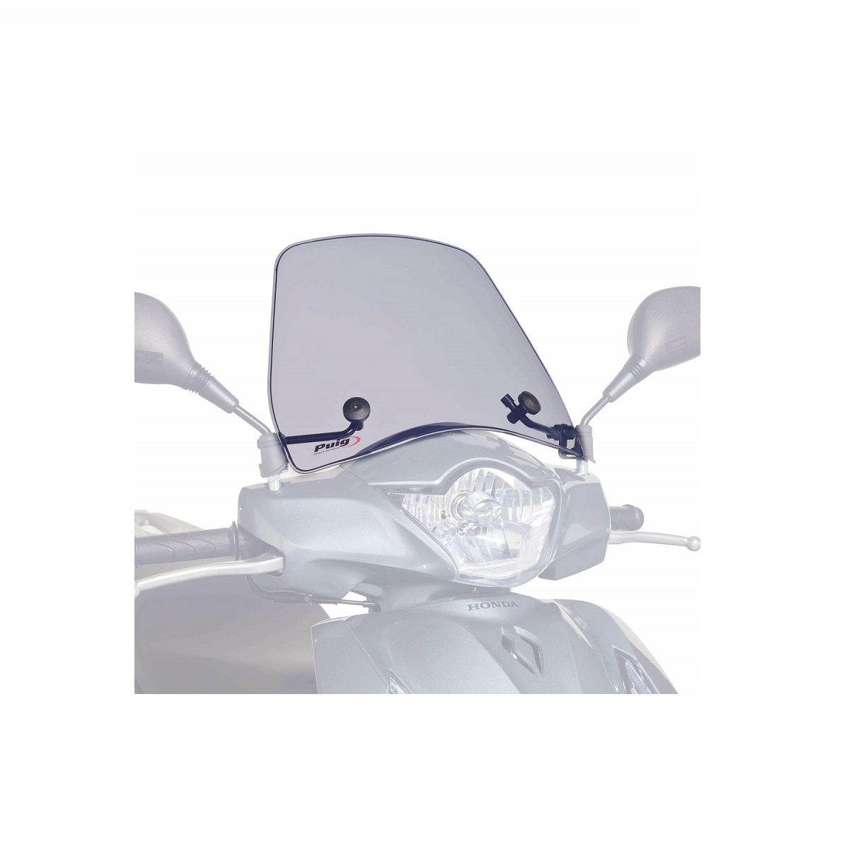 Дымчатое ветровое стекло Puig Trafic для Honda SH125i/SH150i 2013-2016