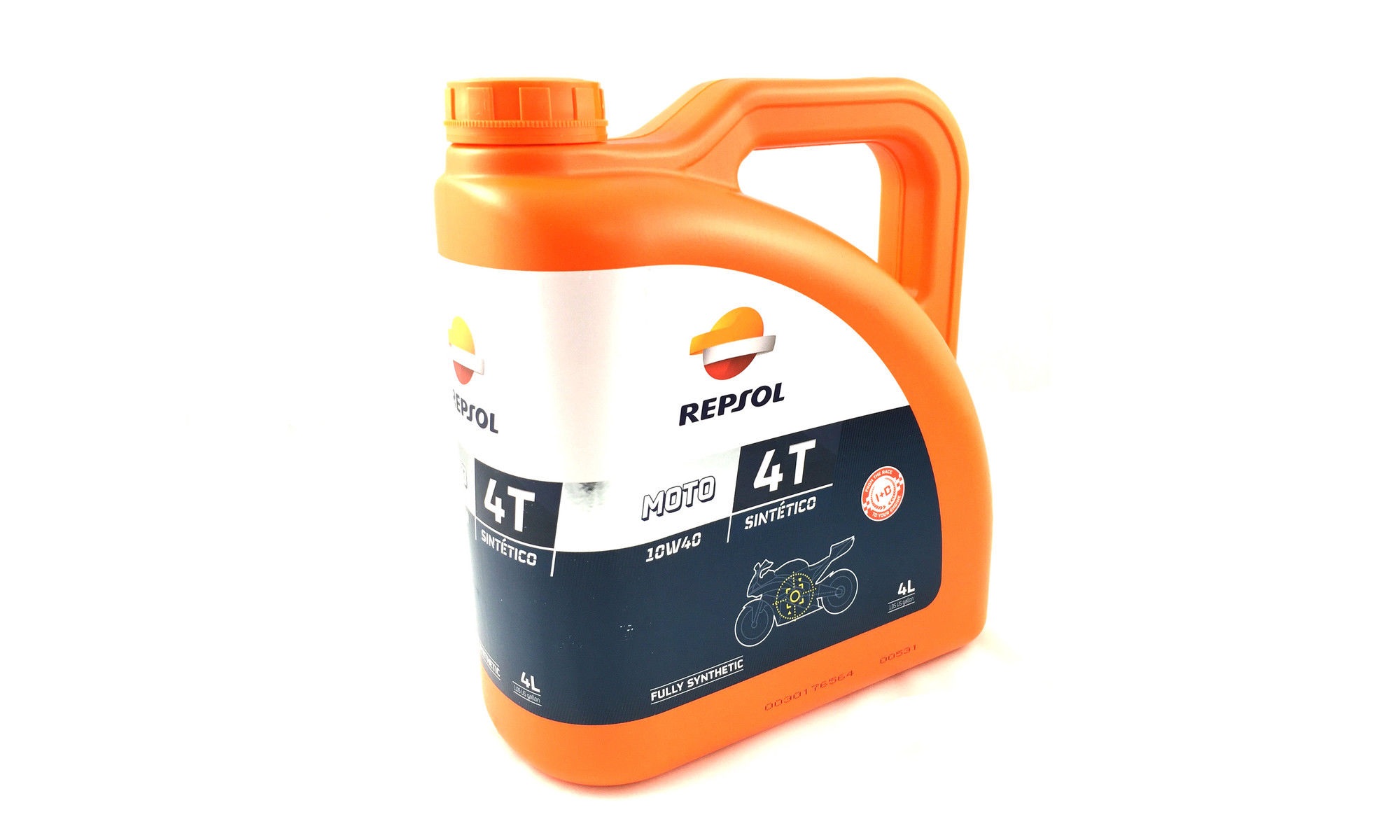 Масло моторное (синтетическое) Repsol Moto Sintetico 4T 10W40 4 л.