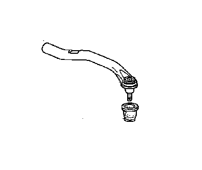 Рулевой наконечник правый MDX 1 53540S3VA02
