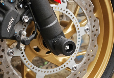 Слайдеры Crazy Iron для мотоцикла Honda VFR1200F/FD '10-'16 передние осевые