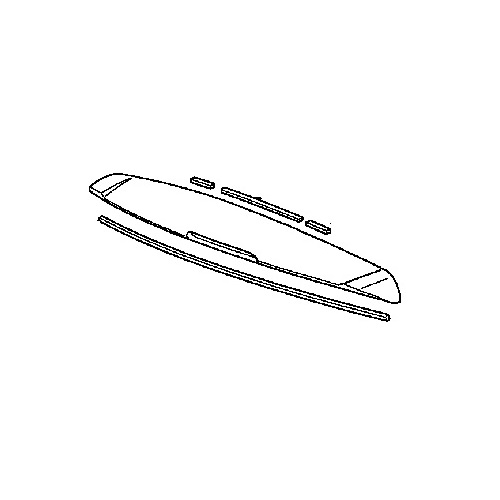 Задний спойлер для Acura MDX II 2007-09