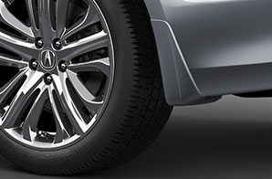 Брызговики задние, *NH731P* (CRYSTAL BLACK PEARL)  черный перламутр Acura TLX