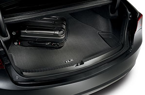 Оригинальный велюровый коврик в багажник Acura TLX 