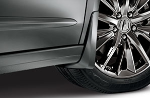 Брызговики передние., *NH731P* (CRYSTAL BLACK PEARL) черный перламутр Acura TLX