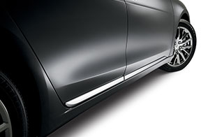 Молдинги дверей нижние комплект хром Acura TLX 