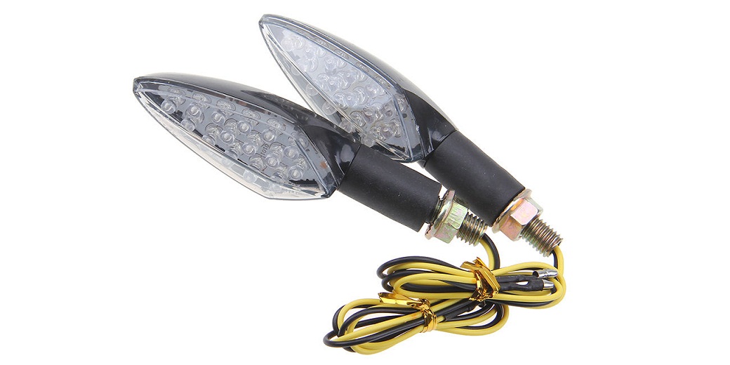 Универсальные светодиодные поворотники для мотоцикла Honda (2 шт.)