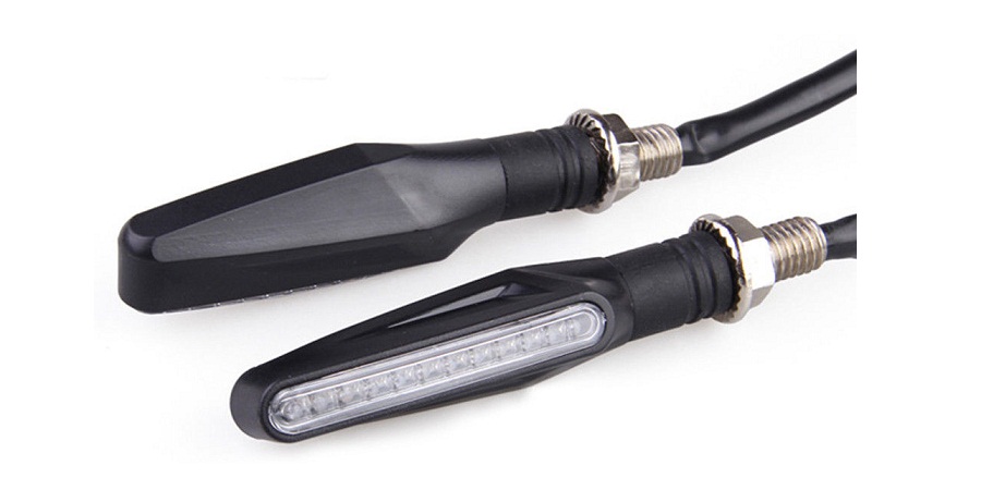 Универсальные светодиодные поворотники для мотоцикла Honda (2 шт.)