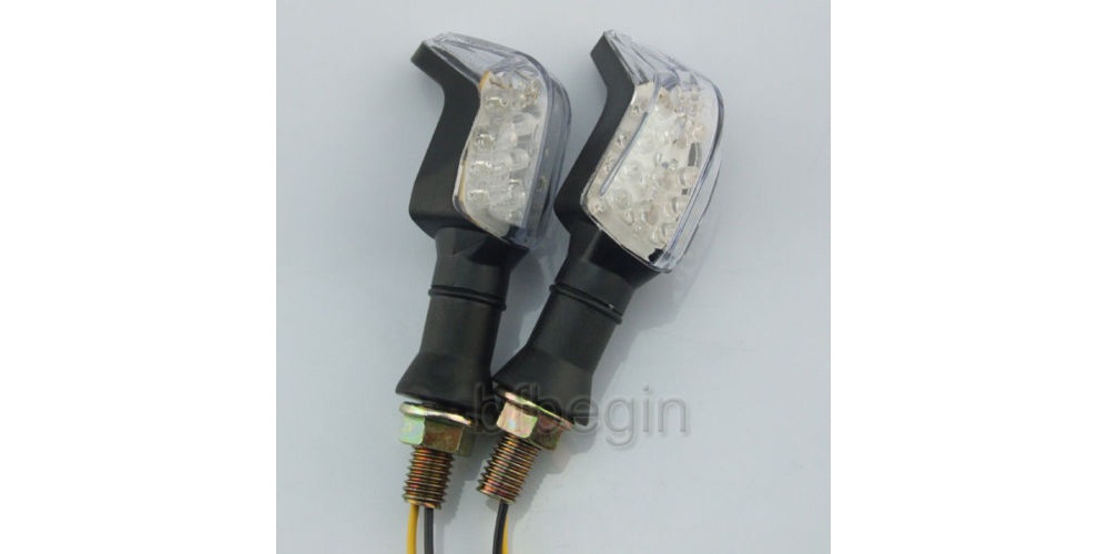 Универсальные светодиодные поворотники для мотоцикла Honda (2 шт.)