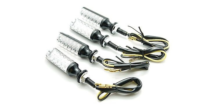 Универсальные светодиодные поворотники для мотоцикла Honda (4 шт.)