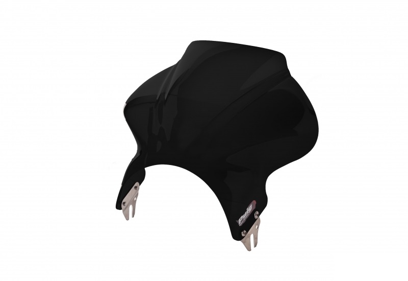 Универсальное стекло Puig Naked Cockpit Black для мотоцикла Honda