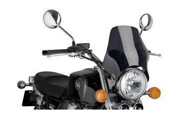 Универсальное стекло Puig Naked Black для мотоцикла Honda