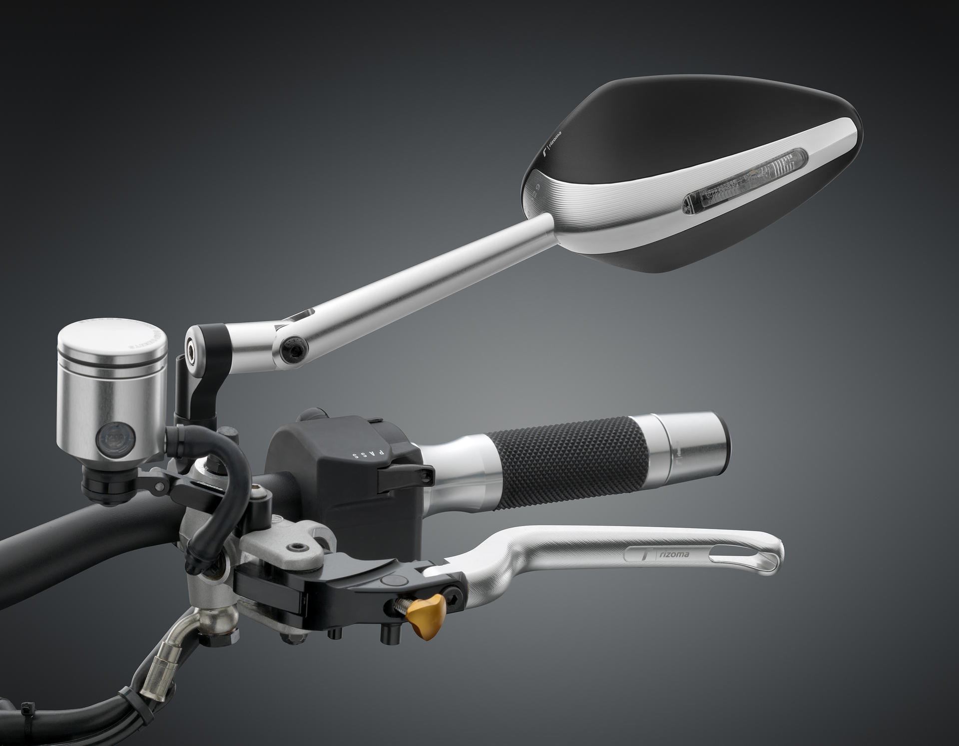 Зеркало Rizoma VELOCE L NAKED с указателем поворота