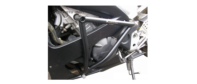 Защитные дуги + слайдеры Crazy Iron для мотоцикла Honda CBR929RR FireBlade