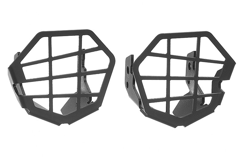 Защита противотуманных фар алюминиевая Touratech (черная) для мотоцикла Honda CRF1000L Africa Twin