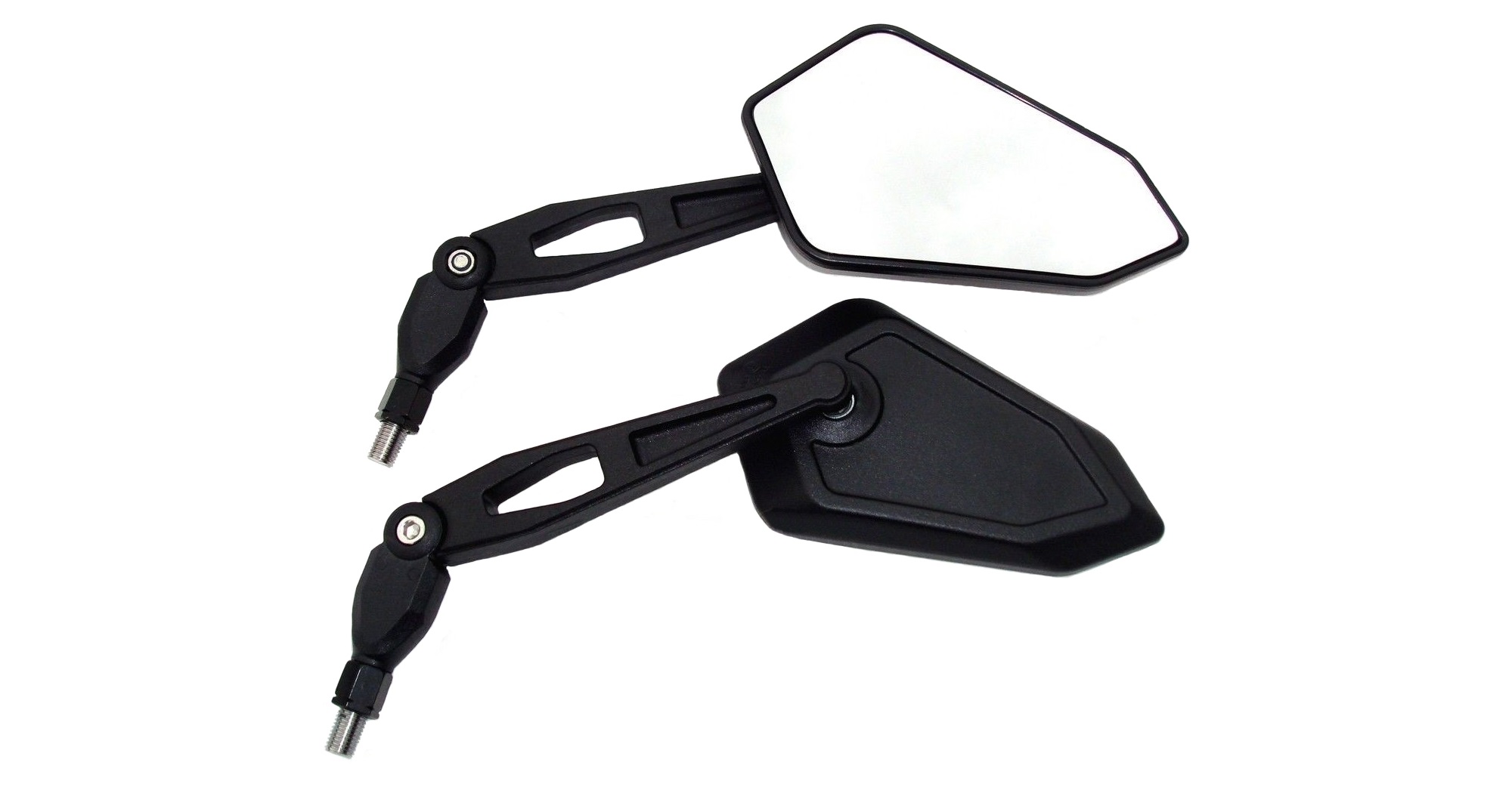 Комплект регулируемых зеркал для мотоцикла Honda (резьба для установки M10) 