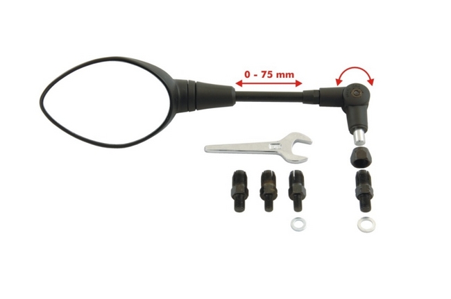 Складные зеркала Touratech с регулировкой длинны (универсальные)