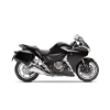 Задняя облицовочная панель (левая) / обтекатель хвоста для Honda VFR1200 F 2013-  (Color: Чёрный, NH463, Darkness Black Metallic)