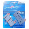Тормозные колодки Nissin 2P-301ST для мотоцикла Honda CBR 1000 RR 04- Тормозные колодки Nissin 2P-301ST для мотоцикла Honda CBR 1000 RR 04-