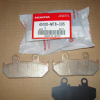 Оригинальные колодки тормозные передние для мотоцикла HONDA 45106MT8305 (45106-MT8-305) Оригинальные колодки тормозные передние для мотоцикла HONDA 45106MT8305 (45106-MT8-305)