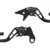 Комплект регулируемых укороченных рычагов Touratech (черные) для мотоцикла Honda CRF1000L Africa Twin Комплект регулируемых укороченных рычагов Touratech (черные) для мотоцикла Honda CRF1000L Africa Twin