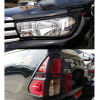 Комплект накладок на фонари Toyota Hilux 2015-2016