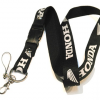 Шнурок для ключей Honda чёрно-белый Шнурок для ключей Honda чёрно-белый