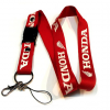 Шнурок для ключей Honda красно-белый Шнурок для ключей Honda красно-белый