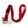 Шнурок для ключей Honda красно-чёрный Шнурок для ключей Honda красно-чёрный