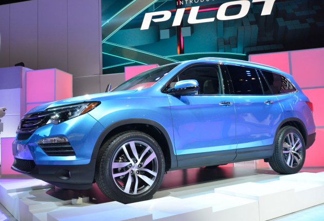Появление нового Honda Pilot уже в мае