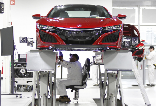 Acura NSX добро пожаловать в серию