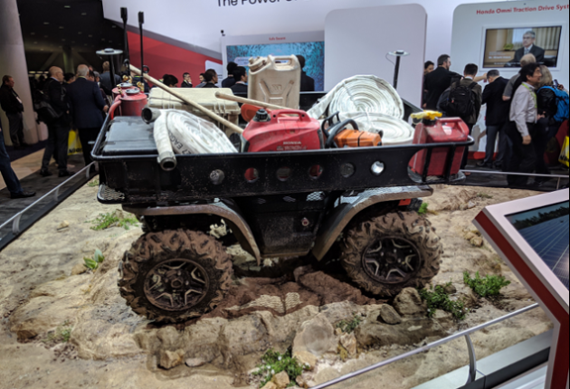 Новые беспилотные технологии от Honda 