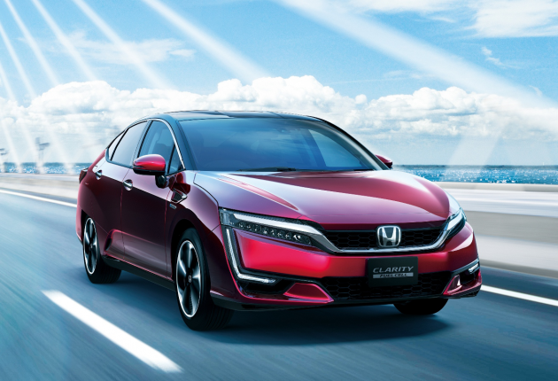 Honda Clarity первый в классе