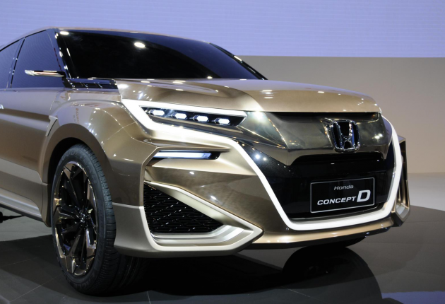 Honda удивила новой модельюь - Concept D