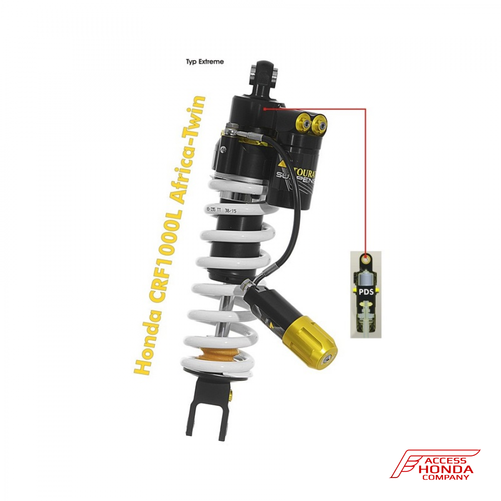 Задний амортизатор Touratech для Honda CRF 1000L Africa-Twin с 2018, тип Extreme Задний амортизатор Touratech для Honda CRF 1000L Africa-Twin с 2018, тип Extreme