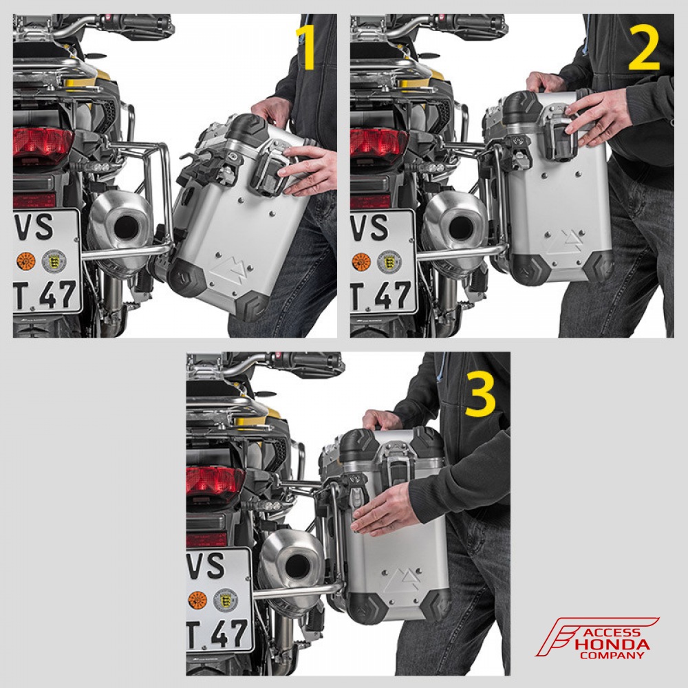 Комплект боковых кофров Touratech ZEGA Evo Комплект боковых кофров Touratech ZEGA Evo