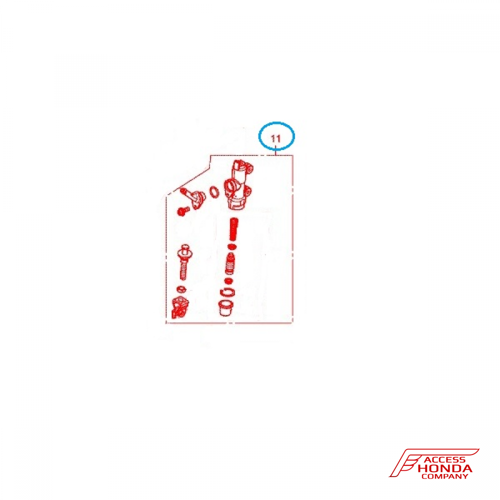 Главный цилиндр заднего тормоза для Honda Africa Twin CRF1000 2018- Главный цилиндр заднего тормоза для Honda Africa Twin CRF1000 2018-