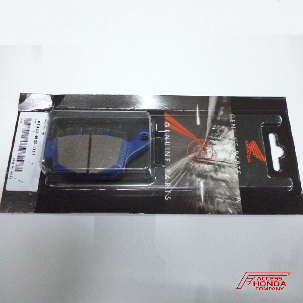 Оригинальные задние тормозные колодки для мотоцикла Honda (06435MGSD32) Оригинальные задние тормозные колодки для мотоцикла Honda (06435MGSD32)