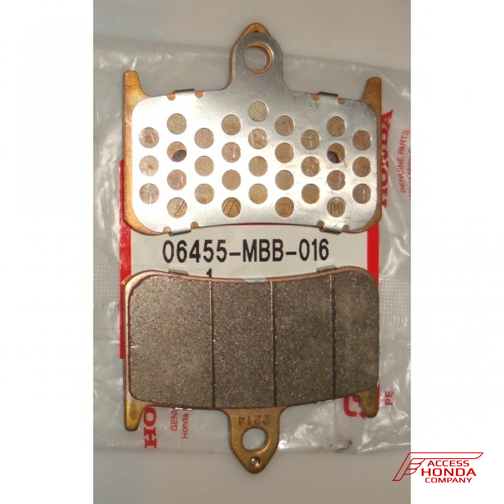 Оригинальные передние тормозные колодки для мотоцикла Honda 06455MCZ006 (06455-MCZ-006) Оригинальные передние тормозные колодки для мотоцикла Honda 06455MCZ006 (06455-MCZ-006)