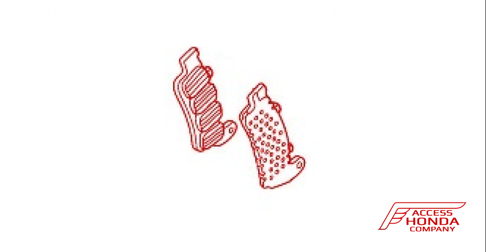 Оригинальные передние тормозные колодки для мотоцикла HONDA 06455MFFD01 (06455-MFF-D01) Оригинальные передние тормозные колодки для мотоцикла HONDA 06455MFFD01 (06455-MFF-D01)