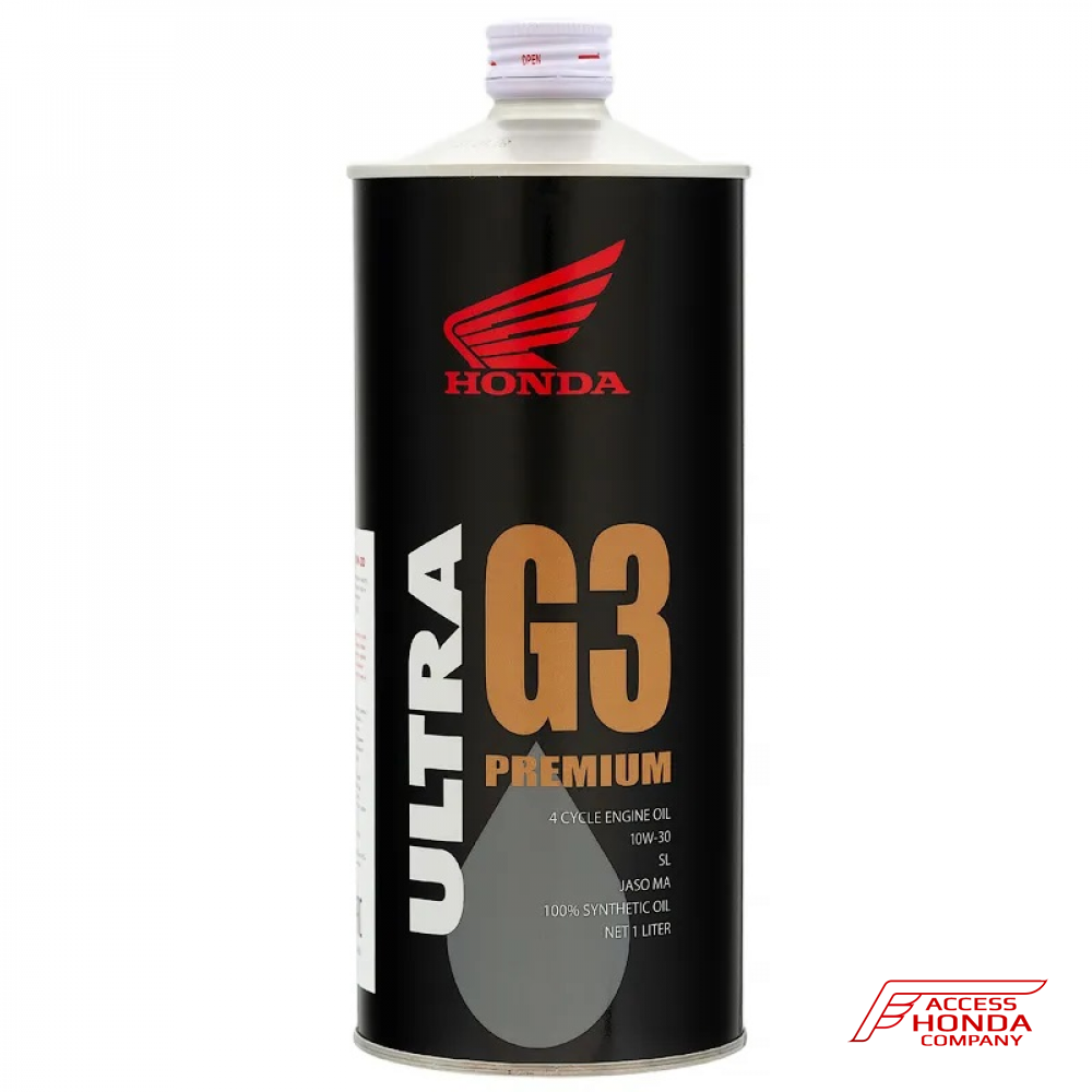 Моторное масло Honda ULTRA G3 PREMIUM 4T Motorcycle Oil 10W-30 (08234-99961) Моторное масло Honda ULTRA G3 PREMIUM 4T Motorcycle Oil 10W-30 (08234-99961)