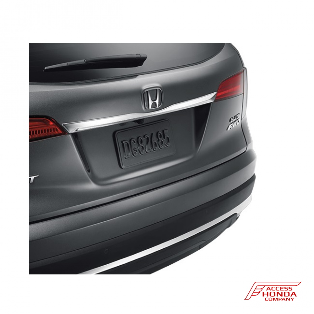 Хромированная накладка на заднюю дверь для Honda Pilot 3 2016-2021 Хромированная накладка на заднюю дверь для Honda Pilot 3 2016-2021