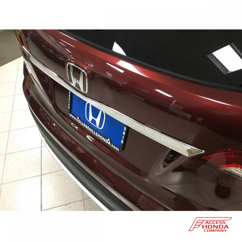 Хромированная накладка на заднюю дверь для Honda Pilot 3 2016-2021 Хромированная накладка на заднюю дверь для Honda Pilot 3 2016-2021