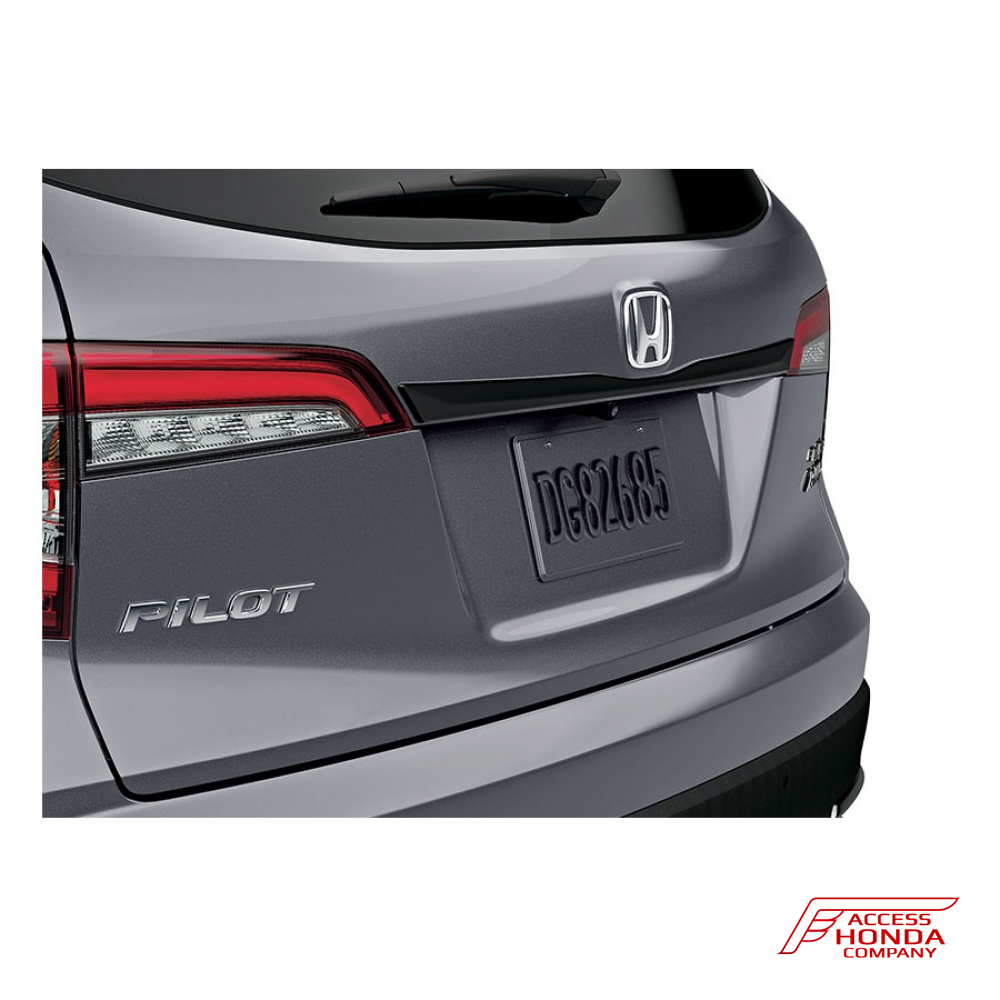 Оригинальная накладка (черная) на заднюю дверь для Honda Pilot 3 2019-2021 Оригинальная накладка (черная) на заднюю дверь для Honda Pilot 3 2019-2021