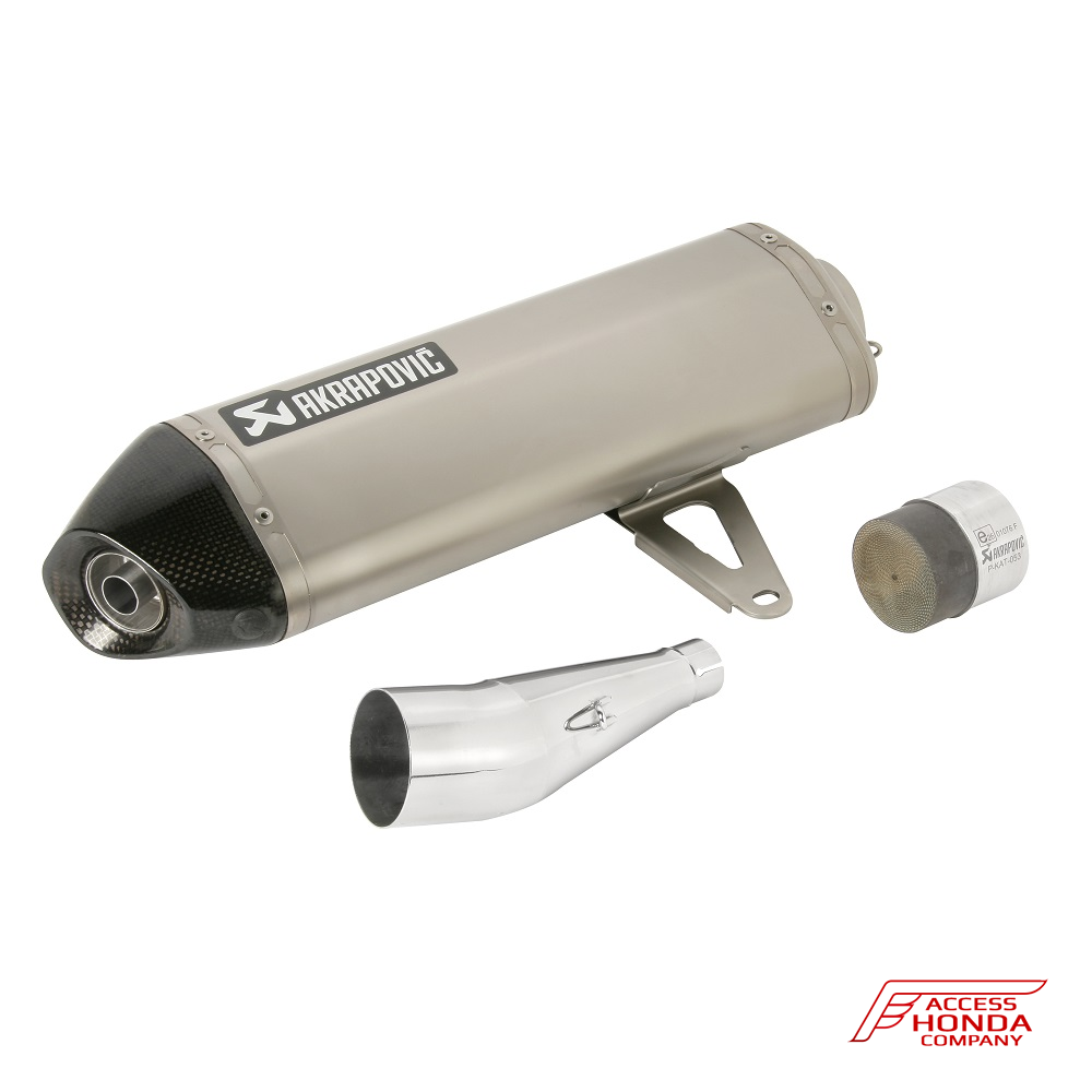 Оригинальный спортивный глушитель Akrapovic для Honda SH300i Оригинальный спортивный глушитель Akrapovic для Honda SH300i