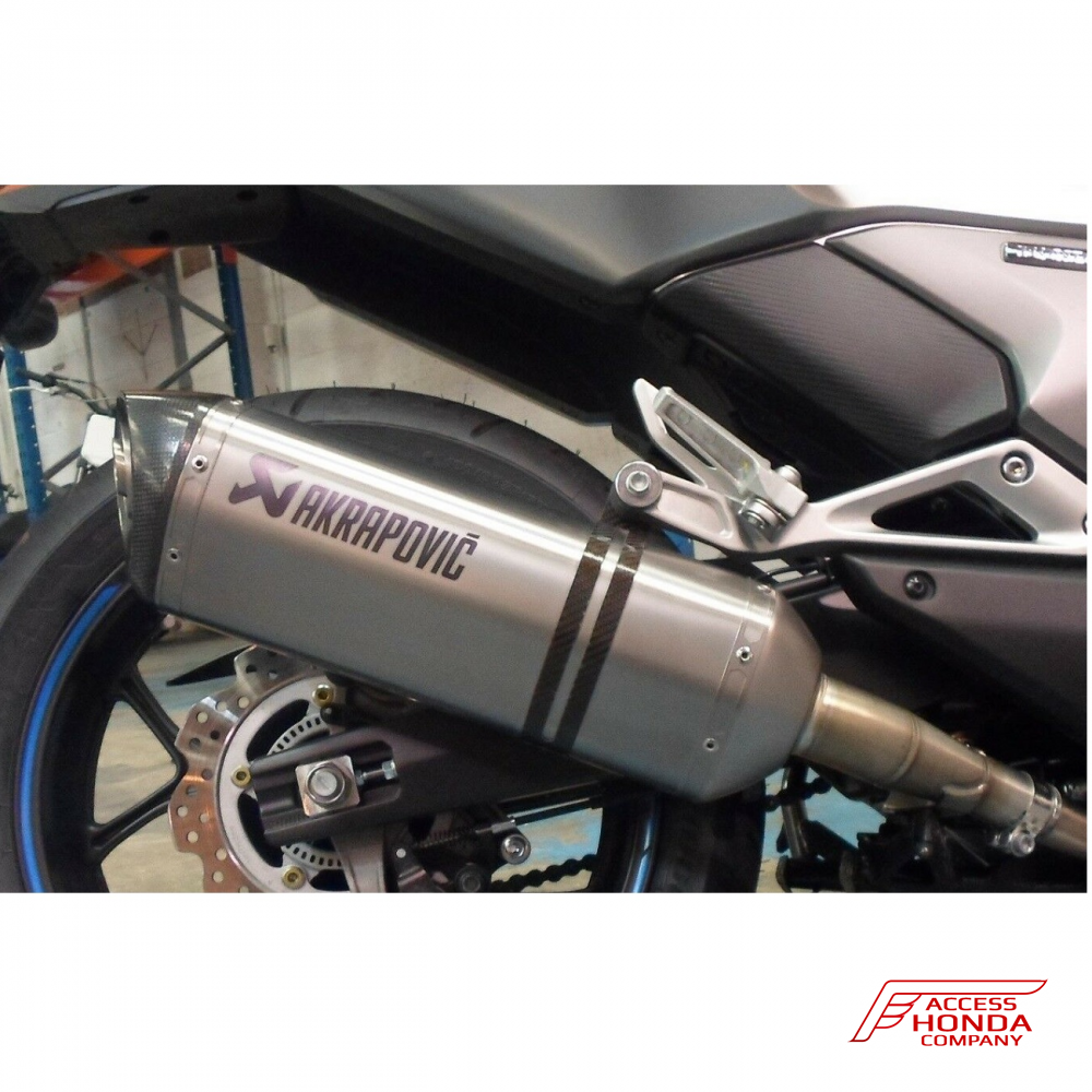 Титановый глушитель Akrapovic для Honda NC750S/SD 2018- Титановый глушитель Akrapovic для Honda NC750S/SD 2018-